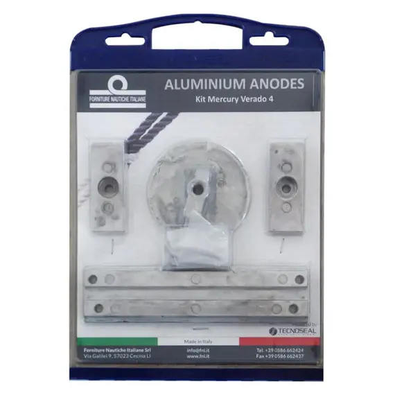 Aluminium Anodes Kit for Mercury Verado 4