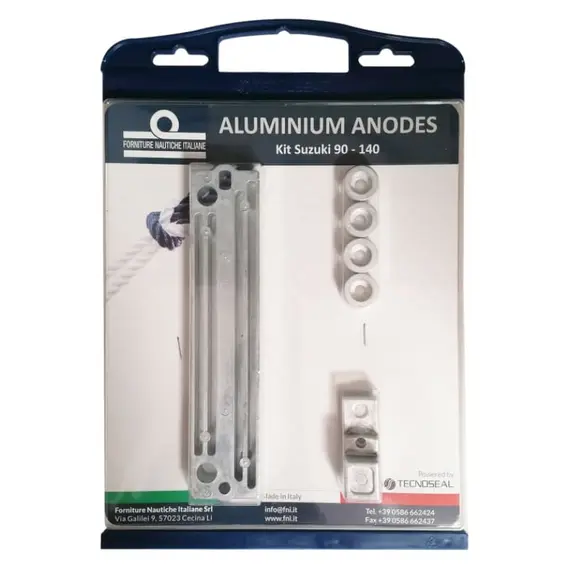 Kit d'anodes en aluminium pour Suzuki 90-140HP