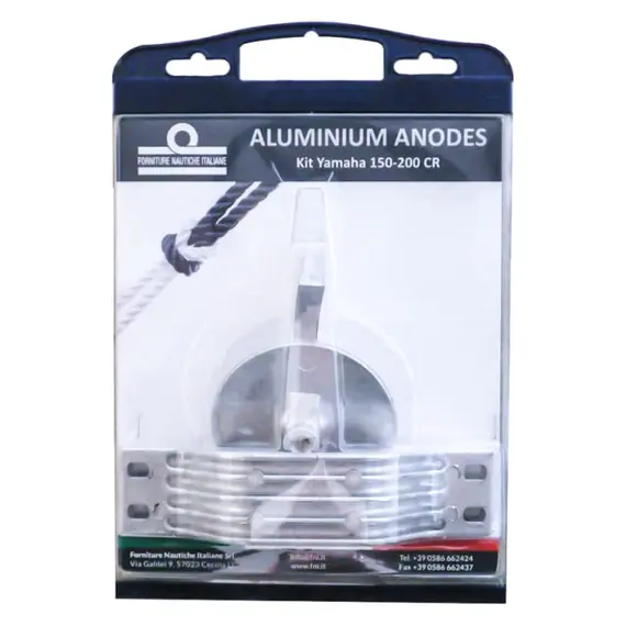 Kit d'anodes en aluminium pour Yamaha 150-200HP CR