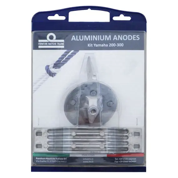 Kit d'anodes en aluminium pour Yamaha 200-300HP
