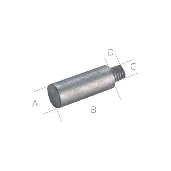 Caterpillar Anode en Zinc - Réf. 6L2280G, 2 image
