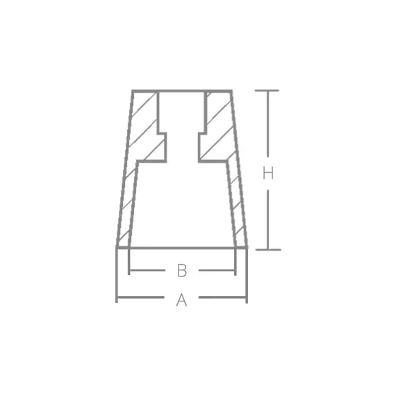 Conical Shaft Zinc Anode - 60mm, 2 image Conical Shaft Zinc Anode - 60mm, 2 image