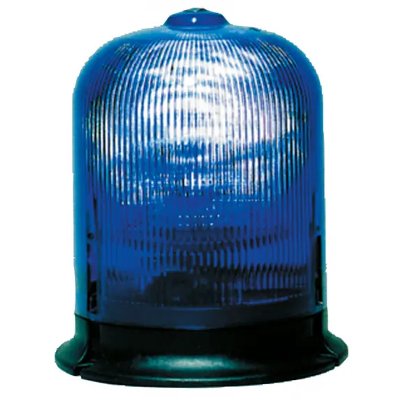 Lumière bleue clignotante pivotante