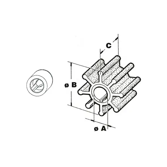 Turbine - Réf. 986465, 2 image Turbine - Réf. 986465, 2 image