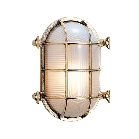 Oval bulkhead light - 175x130mm