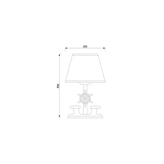 Table lamp 100W, 2 image Table lamp 100W, 2 image