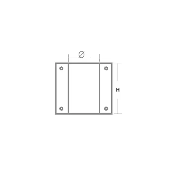 Collier en zinc pour arbre d'hélice - 90mm, 3 image Collier en zinc pour arbre d'hélice - 90mm, 3 image