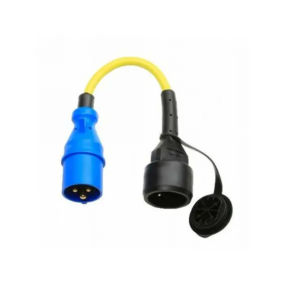 Cordon d'adaptateur 16A/250V CEE/Schuko