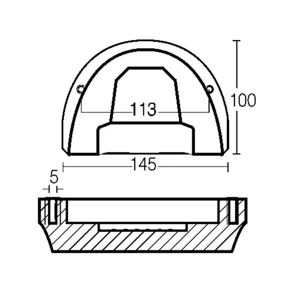 Anode en aluminium pour bloc supérieur OMC Cobra, 2 image