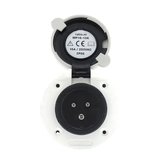 Power Inlet 16A with Polyamid Cover, 2 image