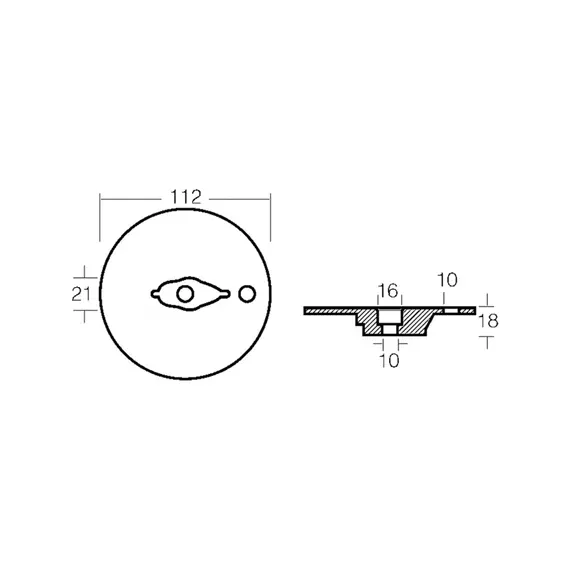 Zinc Flat Trim Tab Anode pour les moteurs Mercury-Mercruiser, 2 image Zinc Flat Trim Tab Anode pour les moteurs Mercury-Mercruiser, 2 image