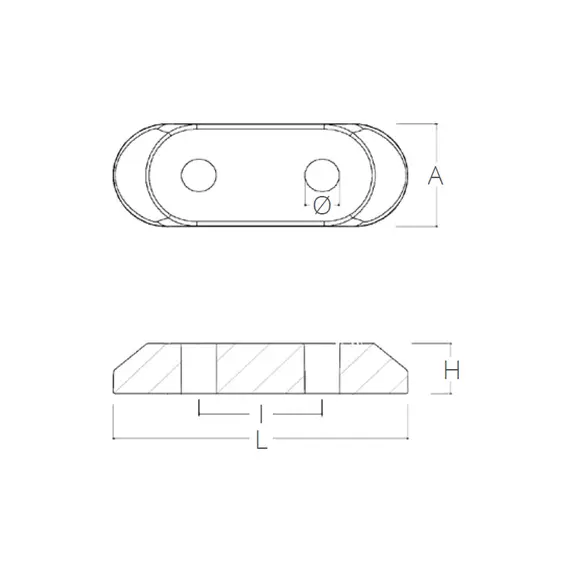 Anode de boîtier d'engrenage en zinc pour les moteurs Johnson-Evinrude E-TEC G2, 2 image Anode de boîtier d'engrenage en zinc pour les moteurs Johnson-Evinrude E-TEC G2, 2 image