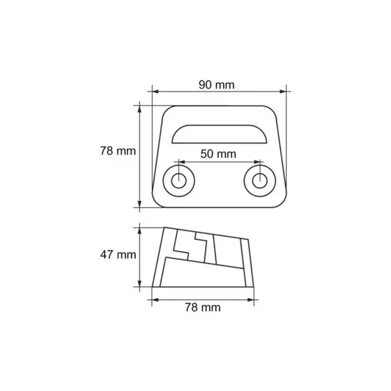 Anode de plaque de zinc pour moteur King Cobra, 2 image Anode de plaque de zinc pour moteur King Cobra, 2 image