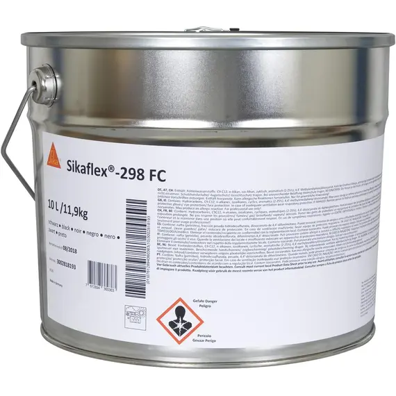Sikaflex 298 FC - Black - 10L, Capacity, ml: 10000