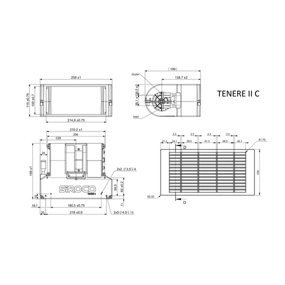 TENERE II C - Échangeur de chaleur liquide avec ventilateur 12V, 4 image TENERE II C - Échangeur de chaleur liquide avec ventilateur 12V, 4 image
