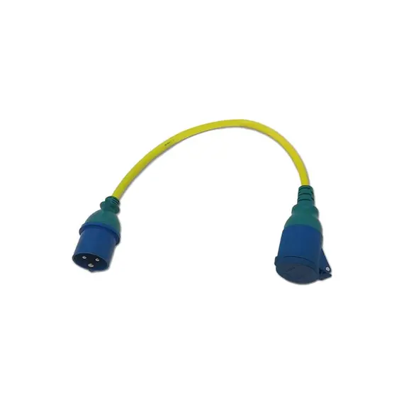 Cordon d'adaptateur 16A à 32A/250V CEE/CEE