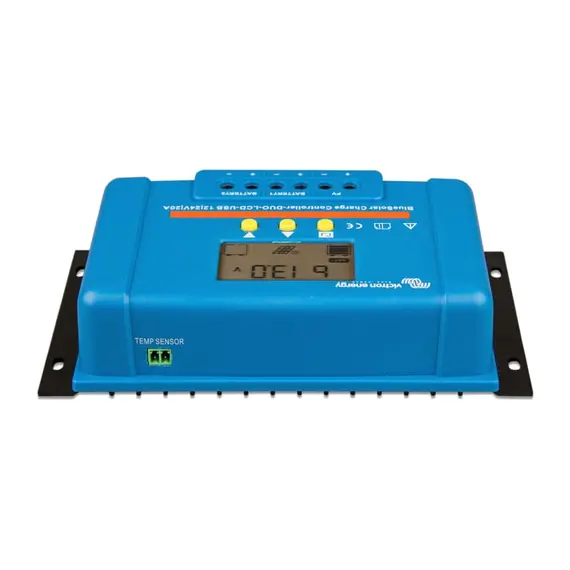 Contrôleur de charge BlueSolar PWM DUO-LCD&USB 12/24V-20A, 5 image Contrôleur de charge BlueSolar PWM DUO-LCD&USB 12/24V-20A, 5 image
