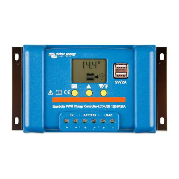 Contrôleur de charge BlueSolar PWM-LCD&USB 12/24V-20A