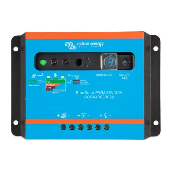 Contrôleur de charge BlueSolar PWM-Light 48V-30A