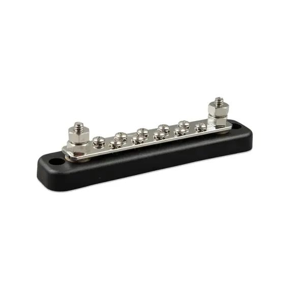Barre omnibus 150A 2P avec 10 vis et couvercle