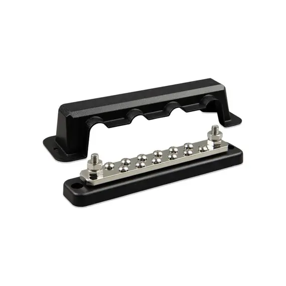 Busbar 250A 2P with 12 Screws & Cover