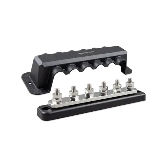 Barre omnibus 250A 6P avec couvercle