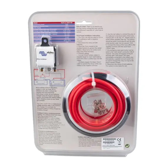 Kit de combinaison de batteries Cyrix-ct 12/24V-120A, 3 image