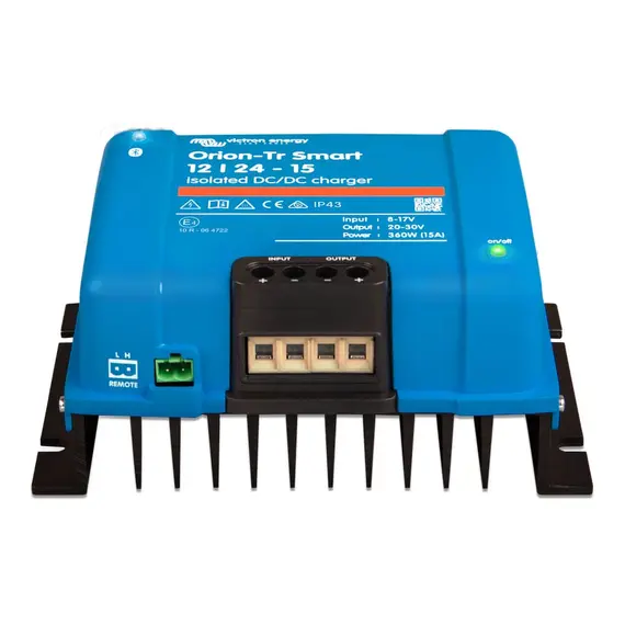 Orion-Tr Smart 12/24-15A Chargeur CC-CC isolé, 4 image Orion-Tr Smart 12/24-15A Chargeur CC-CC isolé, 4 image
