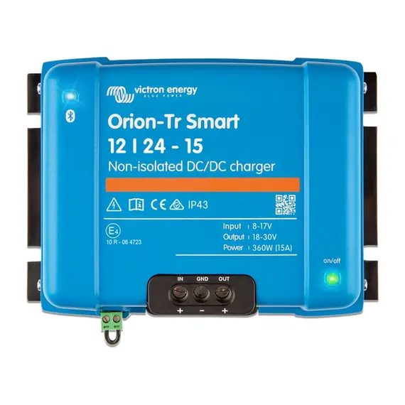 Orion-Tr Smart 12/24-15A Chargeur CC-CC non isolé