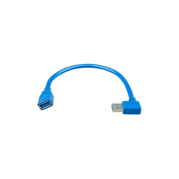 Câble d'extension USB un côté angle droit - 0,3m