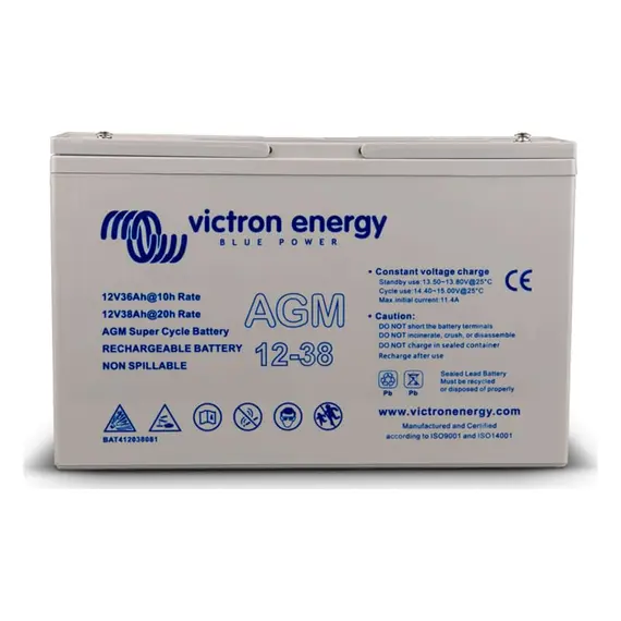 Batterie à cycle profond AGM 12V/38Ah