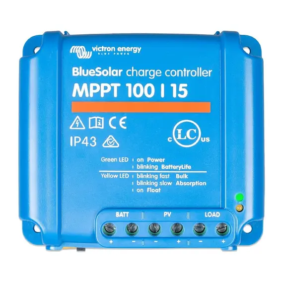 BlueSolar MPPT Charge Controller 100/15