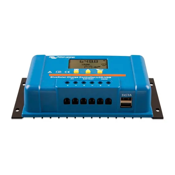 BlueSolar PWM-LCD&USB Charge Controller 48V-30A, 2 image BlueSolar PWM-LCD&USB Charge Controller 48V-30A, 2 image