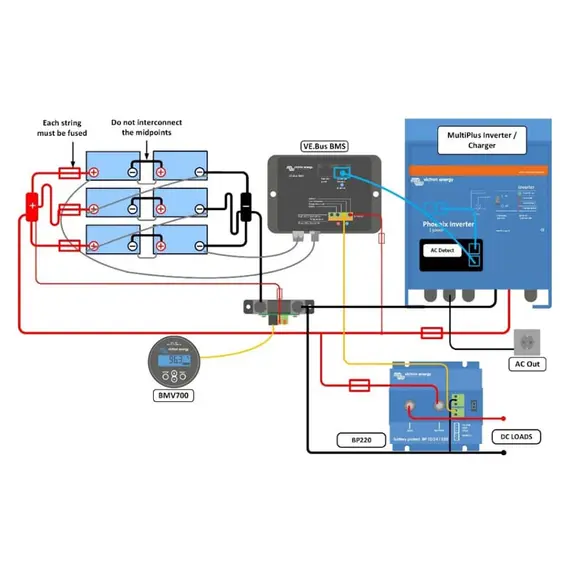 LiFePO4 Battery 12.8V/180Ah - Smart, 2 image