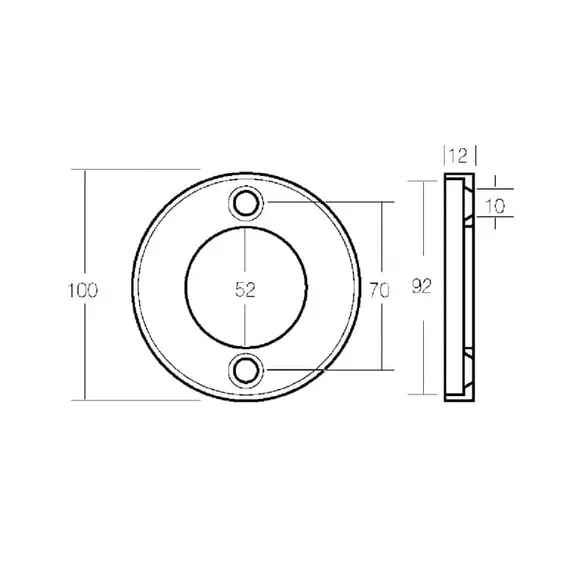 Zinc Collar Anode for Leg AQ 80-100-100B-100S, 2 image Zinc Collar Anode for Leg AQ 80-100-100B-100S, 2 image