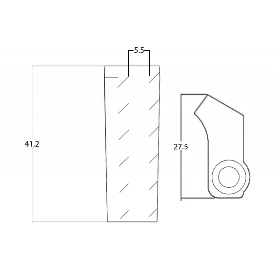 Zinc Plate Anode for Yamaha 300-350HP 4T Engine, 2 image Zinc Plate Anode for Yamaha 300-350HP 4T Engine, 2 image