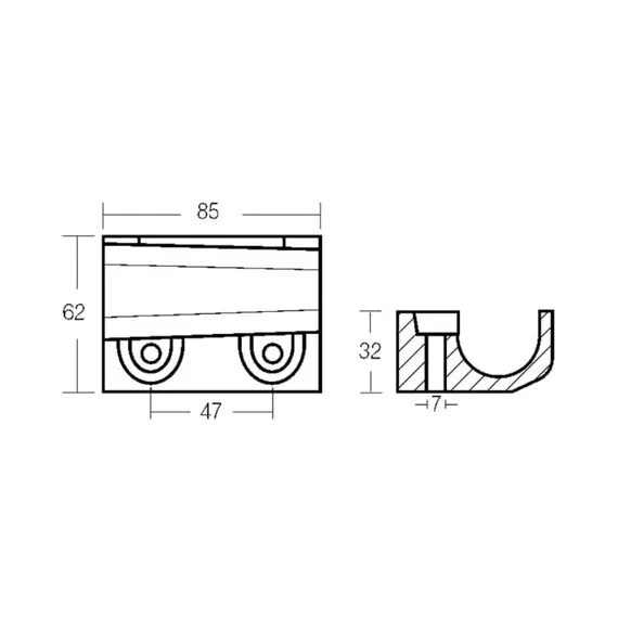 Plaque d'anode en zinc pour moteur Yamaha 40-50HP, 2 image Plaque d'anode en zinc pour moteur Yamaha 40-50HP, 2 image