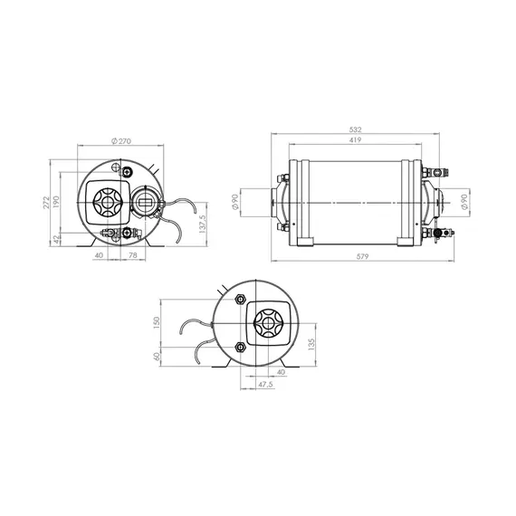 AUTOTERM combiBOIL 12L-12V 300W Comfort Boiler Control, 5 image