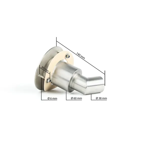 Exhaust adapter for yachts or boats diameter 38mm, 2 image Exhaust adapter for yachts or boats diameter 38mm, 2 image