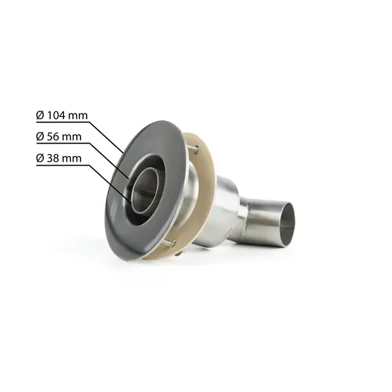 Exhaust adapter for yachts or boats diameter 38mm, 3 image Exhaust adapter for yachts or boats diameter 38mm, 3 image