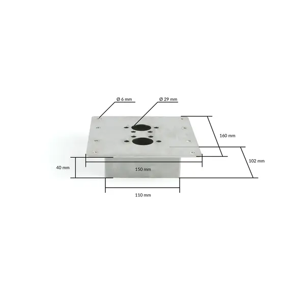 Floor mounting bracket SL, 4 image