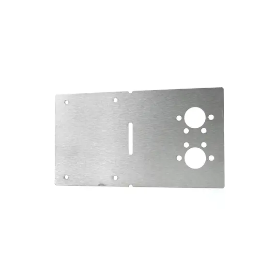 Stainless steel bendable mounting bracket for yachts and boats