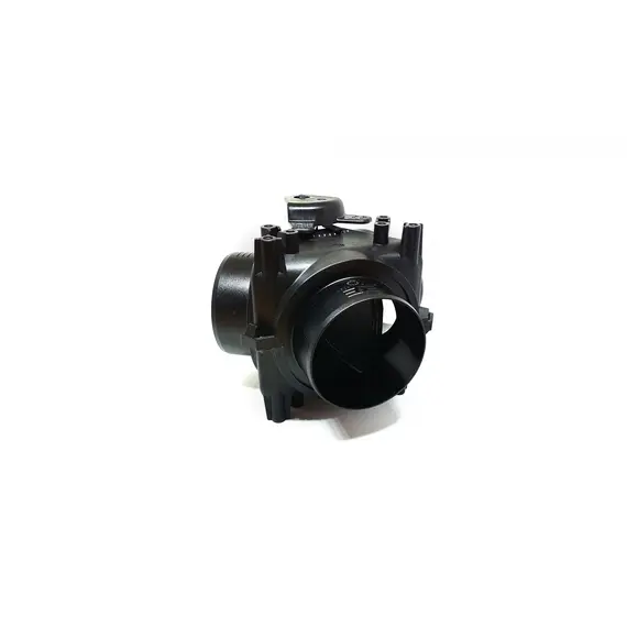 Y-shape adapter with a control valve diameter 60mm, 2 image Y-shape adapter with a control valve diameter 60mm, 2 image