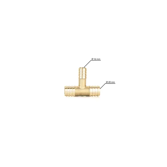 Connecteur de tuyau de liquide de refroidissement en forme de T de diamètre 20x16x20mm, 2 image Connecteur de tuyau de liquide de refroidissement en forme de T de diamètre 20x16x20mm, 2 image
