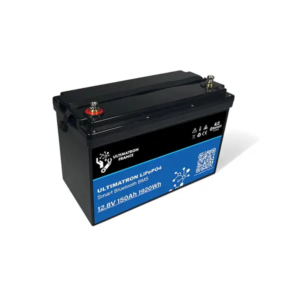 Ultimatron Lithium Battery 12.8V 150Ah PRO 1920Wh LiFePO4 Smart BMS With Bluetooth