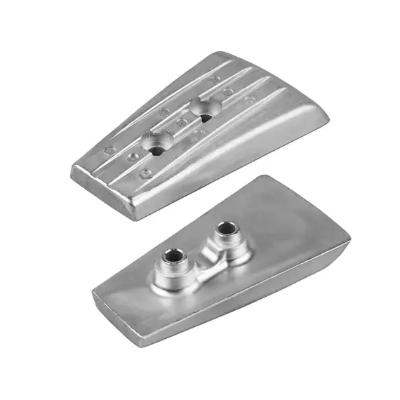 Plaque anodique en aluminium pour les pattes DPH/DPR