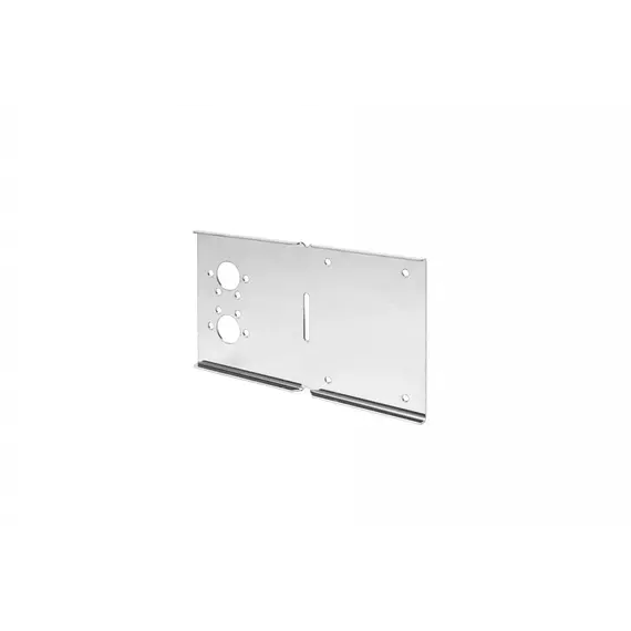 Stainless steel bendable mounting bracket for yachts and boats