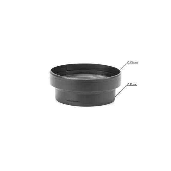 Adaptateur de tuyau de conduite d'air avec un diamètre de transition de 100-90mm, 2 image Adaptateur de tuyau de conduite d'air avec un diamètre de transition de 100-90mm, 2 image
