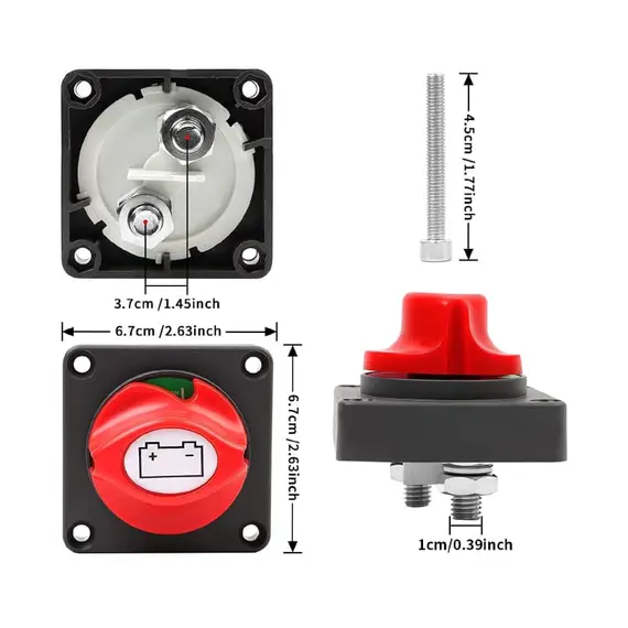 Single Battery Switch, 2 image Single Battery Switch, 2 image