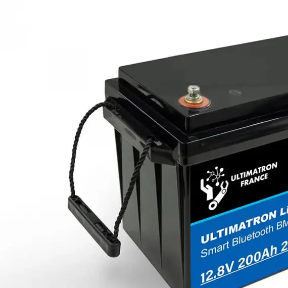 Batterie Lithium Ultimatron 12,8V 200Ah PRO 2560Wh LiFePO4 avec BMS intelligent et Bluetooth, 8 image